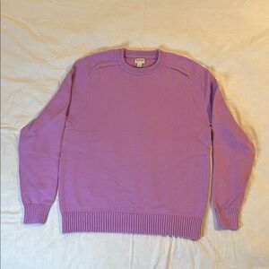 J. Crew Men's Orchid Purple Crewneck Sweater